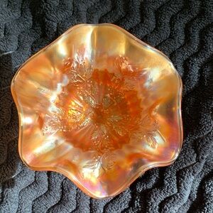 Fenton Marigold Holly Carnival Glass